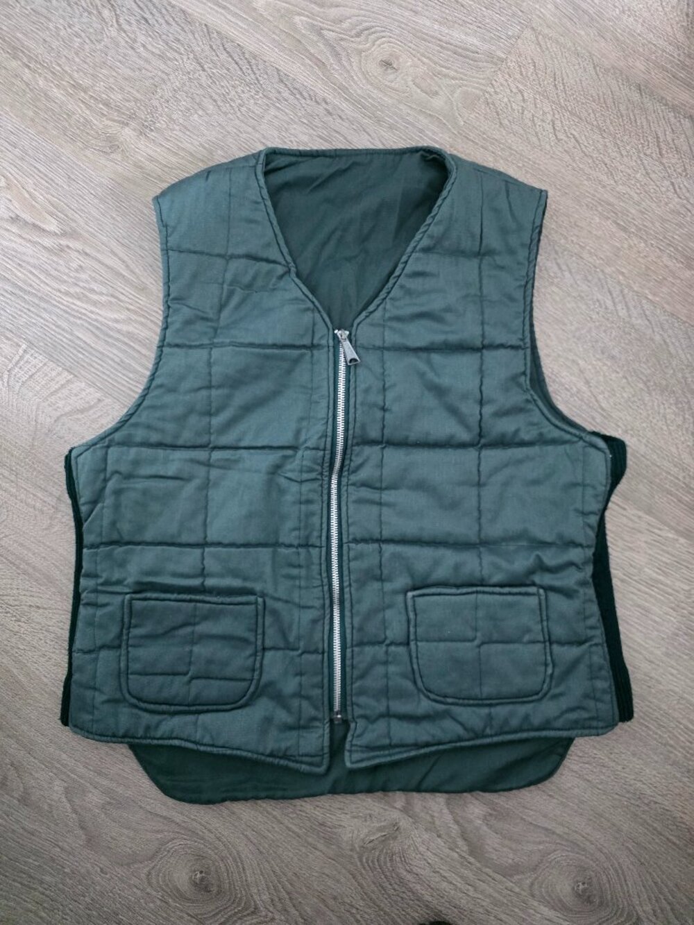 Green Quilt Vest